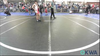 90 lbs Rr Rnd 2 - Treysen Lopez Theriot, Elgin Wrestling vs Maxwell Johnson, All American Wrestling