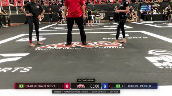 Ester Boeing Pacheco vs Eloah Milena De Souza Oliveira 2024 ADCC Sao Paolo Open