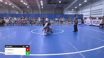 120 lbs Final - Bradley Wagner, PA vs Stephen Myers, WV