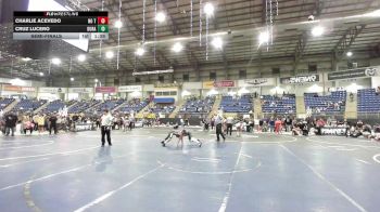 106 lbs Semifinal - Charlie Acevedo, No Team vs Cruz Lucero, Duran Elite