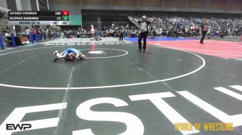 61 lbs Round Of 16 - Jayden Crisman, Salem Elite Mat Club vs Eljotas Zaremba, Aniciete Training Club