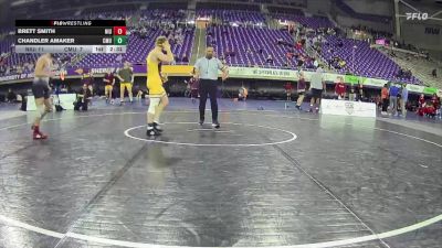 165 lbs Round 2 (6 Team) - Brett Smith, Northern Illinois vs Chandler Amaker, Central Michigan