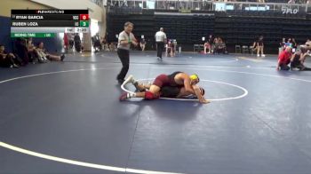 157 lbs Champ. Round 1 - Ruben Loza, Lassen College vs Ryan Garcia, Victor Valley College