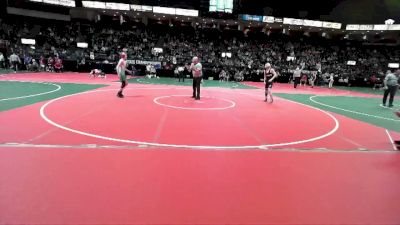 115 lbs Quarterfinal - Dominic Jacobucci, WSW1 vs Mac Boroski, BRN3