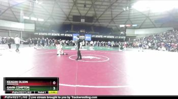 144 lbs Round 1 - Keagan Olson, Washington vs Gavin Compton, Piranha Wrestling Club