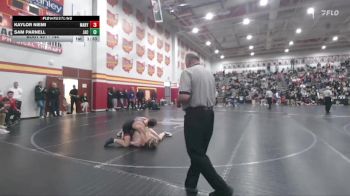 144 lbs Cons. Round 1 - Sam Parnell, Jackson vs Kaylor Niemi, Marysville