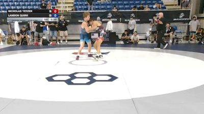 113 lbs Cons. Rd Of 32 - Nicholas Yetzer, Virginia vs Landon Quirk, California