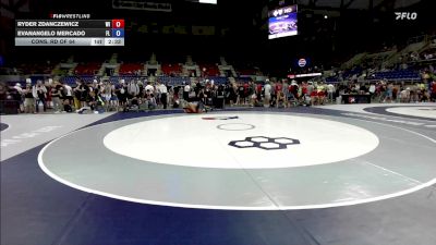 190 lbs Cons. Rd Of 64 - Ryder Zdanczewicz, WI vs Evanangelo Mercado, FL
