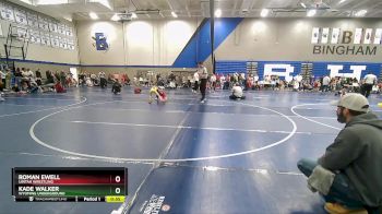 56 lbs Quarterfinal - Kade Walker, Wyoming Underground vs Roman Ewell, Uintah Wrestling