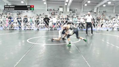 138 lbs Rr Rnd 3 - Shad Henry, All American Wrestling Club - HSB vs Zion Borge, E.D.I.T.H - HSB