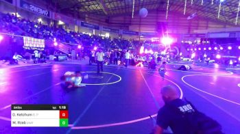 94 lbs Quarterfinal - Onesty Ketchum, El Paso Wildcats WC vs Molly Rzab, Unattached