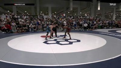 57 lbs Champ. Round 2 - Britain Longmire, Tha Aight Wrestling Club vs Austin Assad, Seasons Freestyle Club