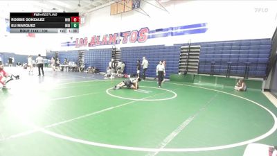 106 lbs Round 4 - Eli Marquez, Silverback WC vs Robbie Gonzalez, Silverback Wrestling Club