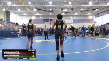 100 lbs Quarterfinal - Mariah Stewart, St. Martin High School Girls vs Audriana Green, St. Martin High School Girls