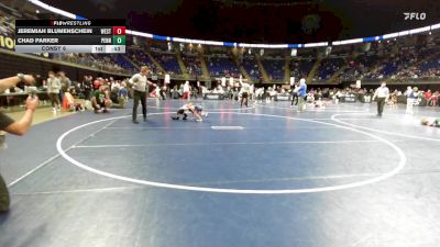 44 lbs Consy 6 - Jeremiah Blumenschein, West Perry vs Chad Parker, Penn Hills