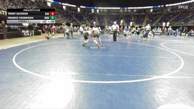 145 lbs Consy 1 - Trent Jackson, Kiski Area vs Franco Thompson, Burrell