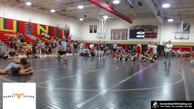 High School - 285 lbs Quarterfinals (8 Team) - Jarad Martini, Mount Olive vs Jake Gonzalez, Watchung Hills
