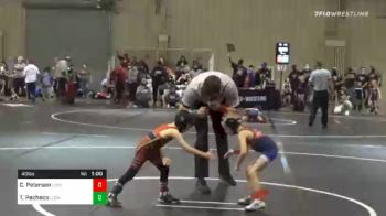 40 lbs Consolation - Cayden Petersen, Lions Wrestling Academy vs Tristian Pacheco, Lockjaw WC