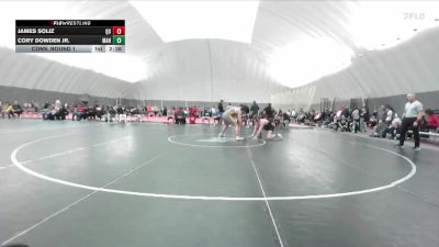197 lbs Cons. Round 1 - James Soliz, Quincy vs Cory Dowden Jr., Manchester