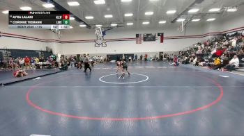 115 lbs Cons. Round 3 - Corinne Tiemann, Lucas Lovejoy vs Ayra Lalani, Allen White