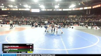 220 lbs Champ. Round 2 - Takota McMillian, Skyview vs Connor Schwab, Syracuse