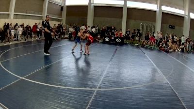 70-85 lbs Quarters - Maximus Brown, Utah vs Parker Vallot, Rawlins Wrestling Club