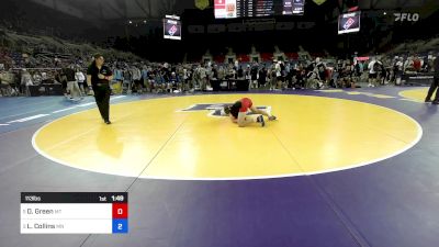 113 lbs Cons 16 #2 - Daniel Green, MT vs Liam Collins, MN