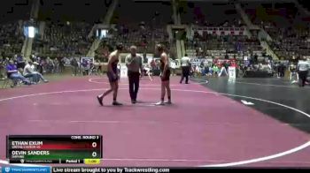 160 lbs Cons. Round 3 - Ethan Exum, Smiths Station Hs vs Devin Sanders, Daphne