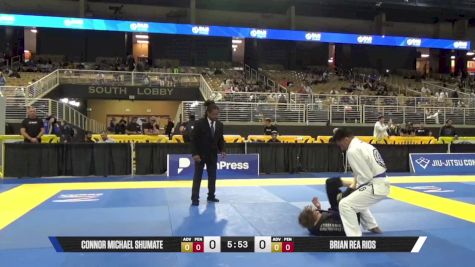 Connor Michael Shumate vs Brian Rea Rios 2025 Pan Jiu Jitsu IBJJF Championship
