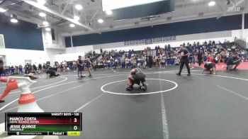 126 lbs Semifinal - Jesse Quiroz, Threshold vs Marco Costa, Costa Training Center