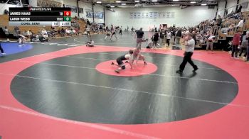 165 lbs Cons. Semi - Lakin Webb, Trine vs James Haas, Thomas More