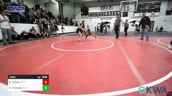 64 lbs Rr Rnd 5 - Asher Collier, Sperry Wrestling Club vs Hollis Thomas, Wagoner Takedown Club