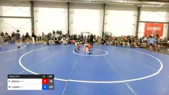 54 kg Consolation - Kyle Gibson, Va Team Predator (NAT) vs Matthew Lopes, Blairstown Wrestling Club