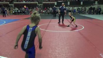 52 lbs Cons. Round 3 - Maci Seabolt, Cascade Little Guy Wrestling vs Lily Podgorski, Butte Wrestling Club