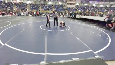 89 lbs Consi Of 4 - Braxton Entenman, Wolfpack vs Dominic Ornelas, Bear Creek Junior Wrestling Club