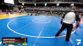 6A 150 lbs Quarterfinal - Connor Timmons, Katy vs Carter Nekvapil, Allen