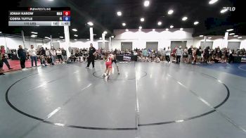 110 lbs Jonah Karow, Minnesota Red vs Costa Tuttle, Florida