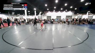 110 lbs Jonah Karow, Minnesota Red vs Costa Tuttle, Florida