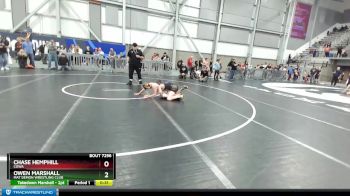 110 lbs Semifinal - Chase Hemphill, COWA vs Owen Marshall, Mat Demon Wrestling Club