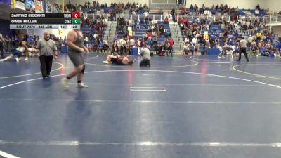 285 lbs Consy 3 - Santino Ciccanti, Thomas Jefferson vs Owen Miller, Chestnut Ridge