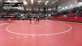 152 lbs 4th Place Match - Kaitlyn Cruz, Keller Timber Creek vs Melani Hernandez, Haltom City Haltom