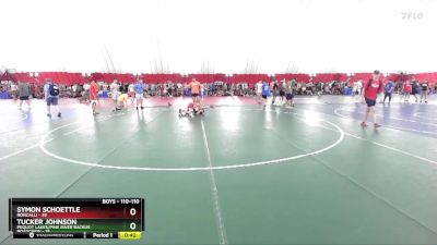 110-110 lbs Round 1 - Symon Schoettle, Roncalli vs Tucker Johnson, Pequot Lakes/Pine River Backus Roadcrew