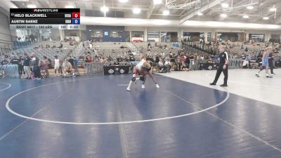 150 lbs Cons. Rd Of 16 - Helo Blackwell, Central Catholic vs Austin Saenz, Idaho