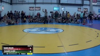 144 lbs Round 2 (3 Team) - Gage Helms, DARKHORSE WRESTLING CLUB vs TANNER CLARK, MAT RATS WRESTLING CLUB