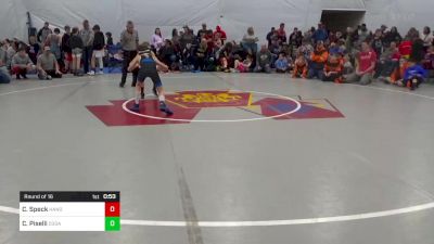 78 lbs Round Of 16 - Chatham Speck, Hanover vs Christian Piselli, Cogan Station