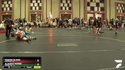 170 lbs Finals (8 Team) - Thomas Slater, Iron Faith vs Alahana Morris, Armory WA