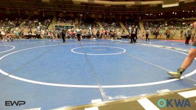 140 lbs Rr Rnd 3 - Caden Winkler, Dark Cloud Wrestling Club vs Landon Dry, Tahlequah Wrestling Club