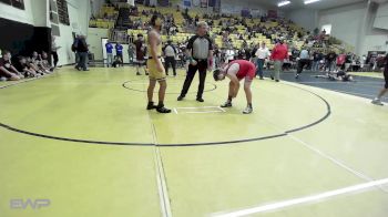 140 lbs Round Of 32 - Kameron Loomis, Grove vs David Cooper, Jay Junior High