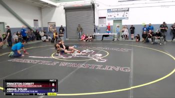 160 lbs Round 3 - Princeton Corbitt, Anchorage Freestyle Wrestling Club vs Abigail Dolan, Juneau Youth Wrestling Club Inc.