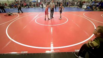 73 lbs Rr Rnd 3 - Bentley Perrymore, Fort Gibson Youth Wrestling vs Lincoln McPhail, Team Tulsa Wrestling Club